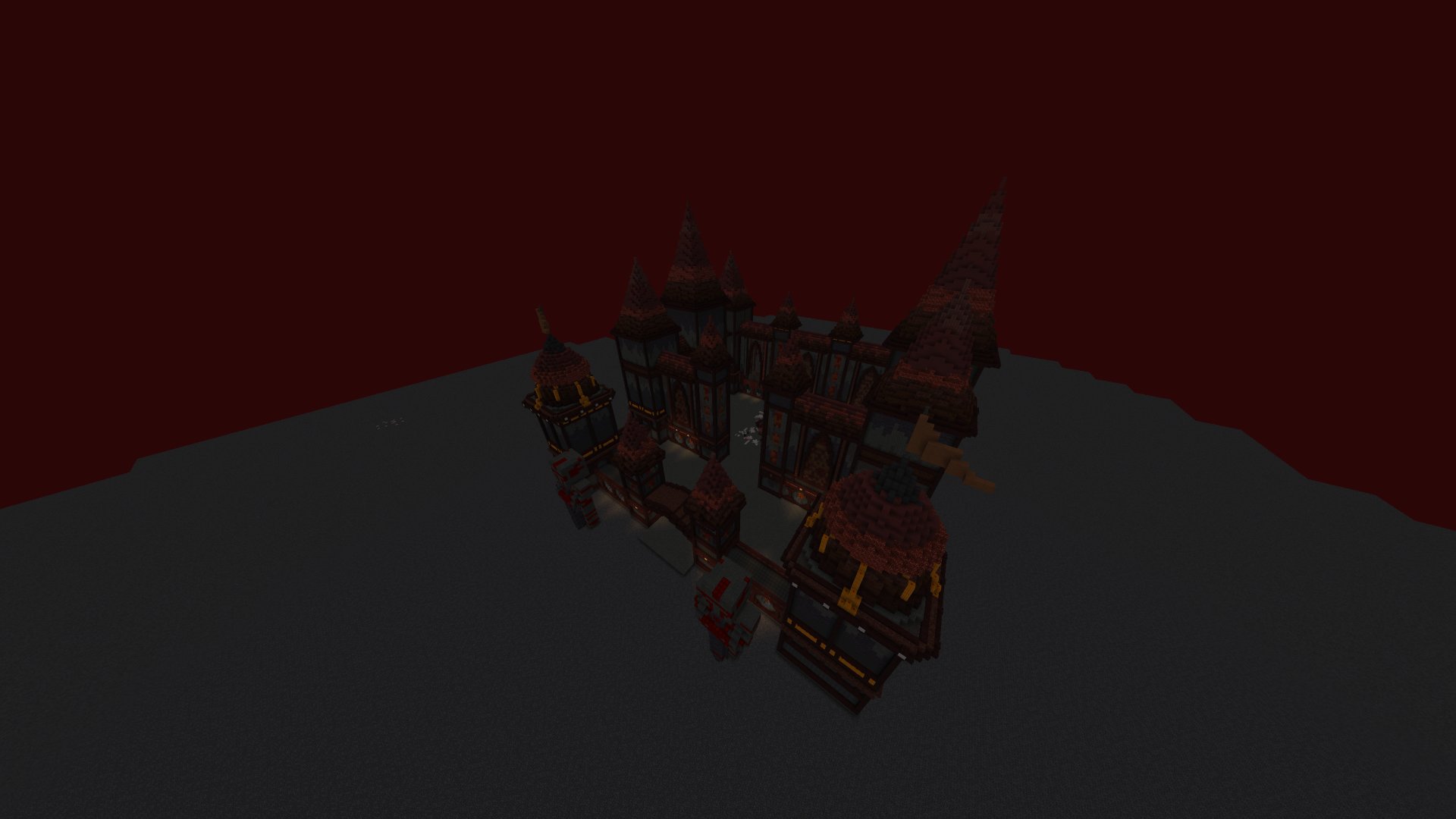 CraftValley Nether Clan Base Spieler Build rechts