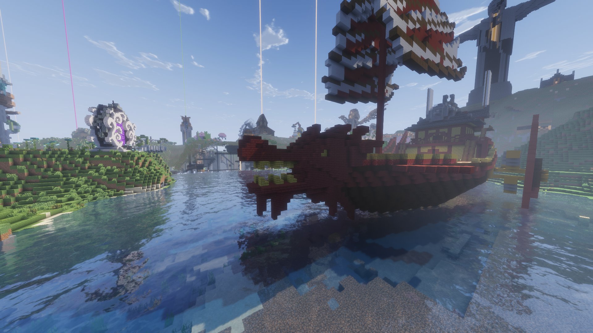 CraftValley Spieler Build Drachenkopf Ansicht