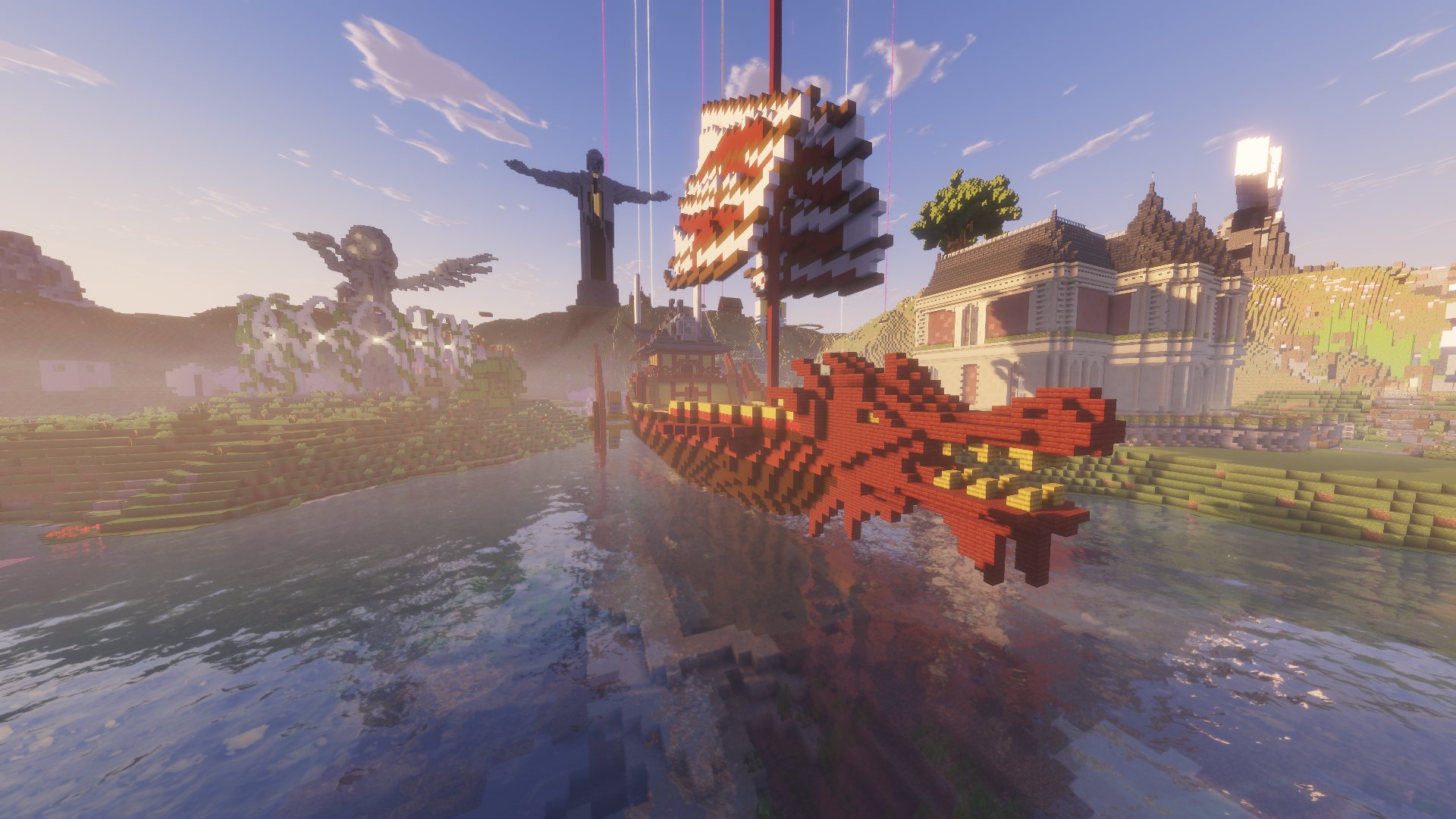 CraftValley asiatisches Spieler Schiff Build