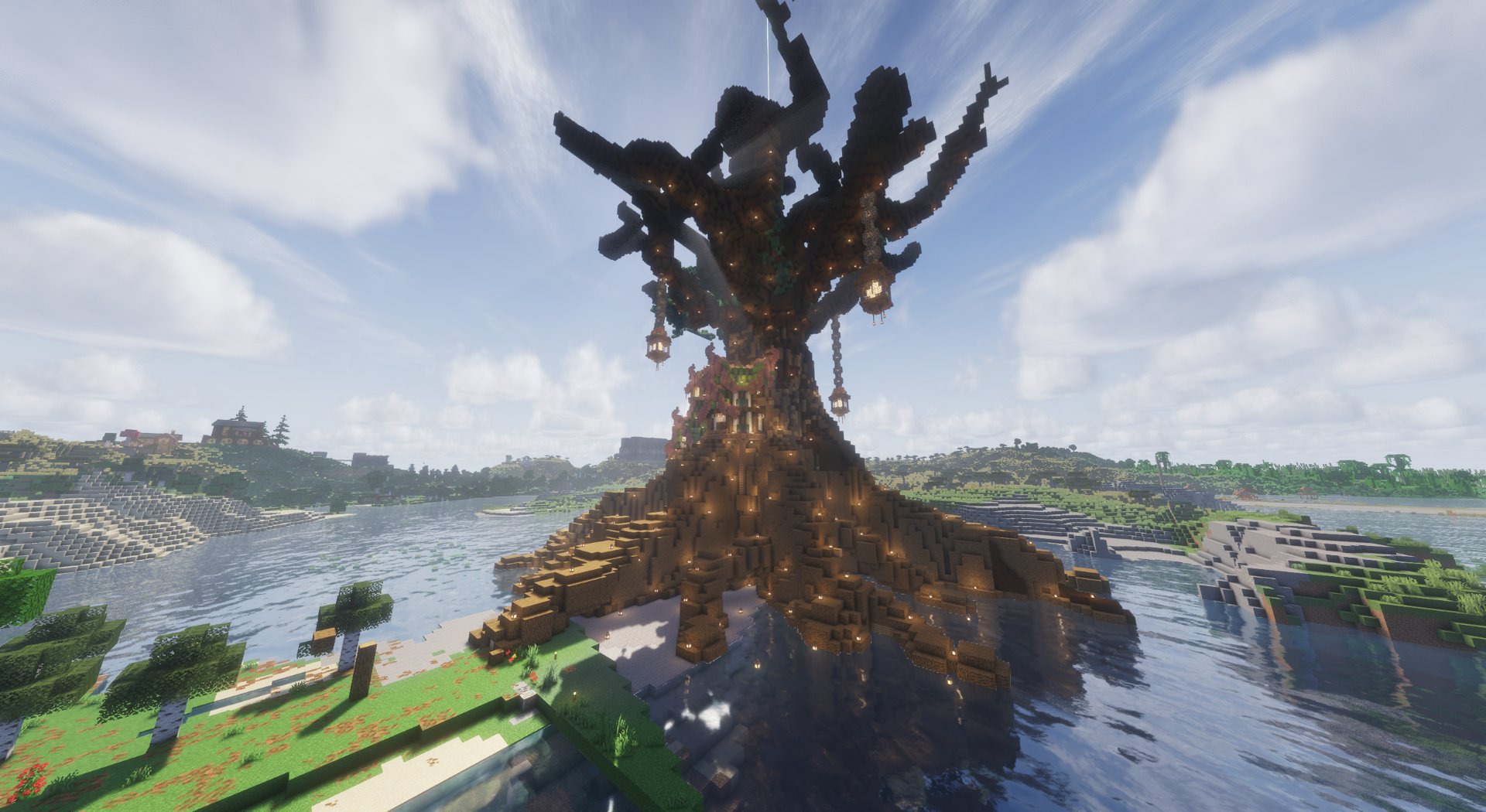 CraftValley Spieler Baum Build
