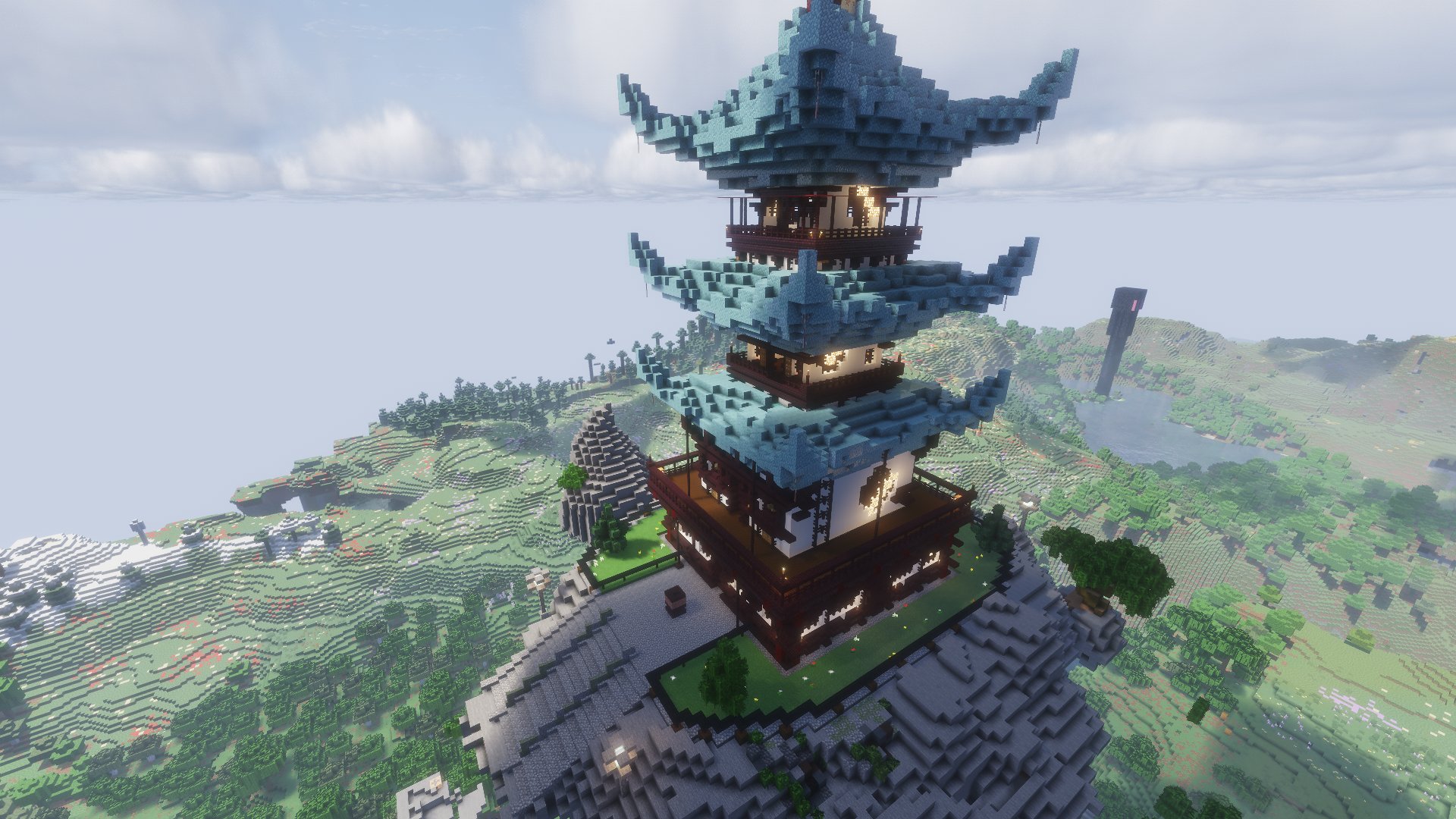 CraftValley Spieler Insel Build
