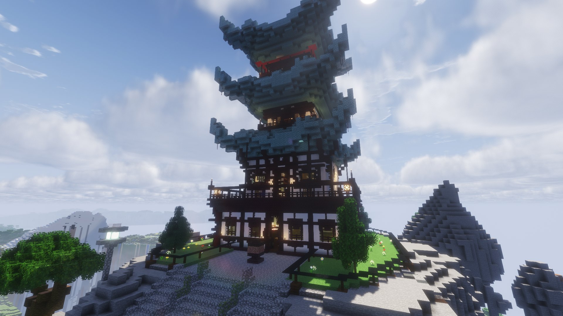 CraftValley Spieler Insel Build