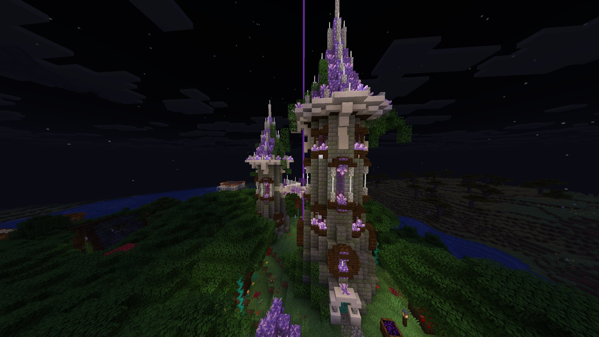 CraftValley Spieler Magier Turm Build