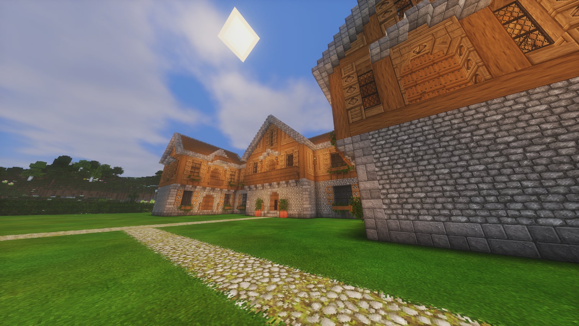 CraftValley Spieler Build von links