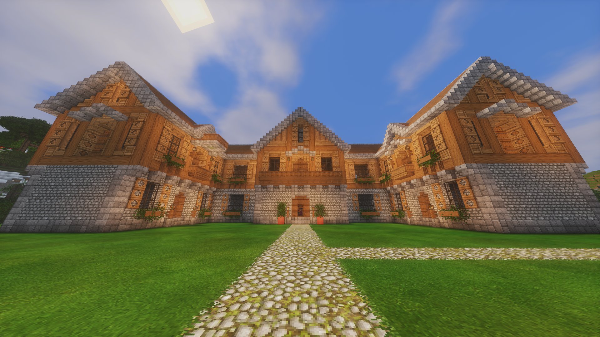 CraftValley Spieler Mansion Build