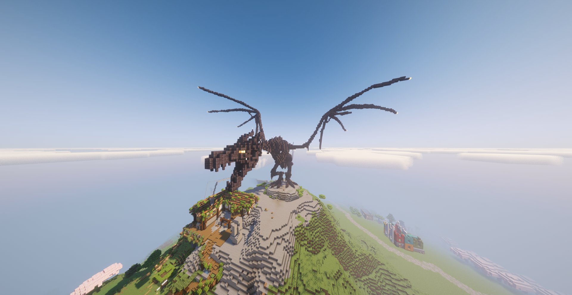 CraftValley Spieler Obsidius Build bei Tag.