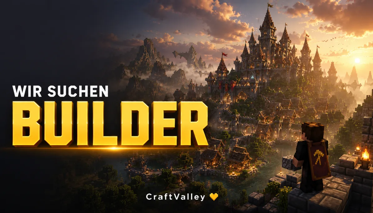 Wir suchen Builder - CraftValley