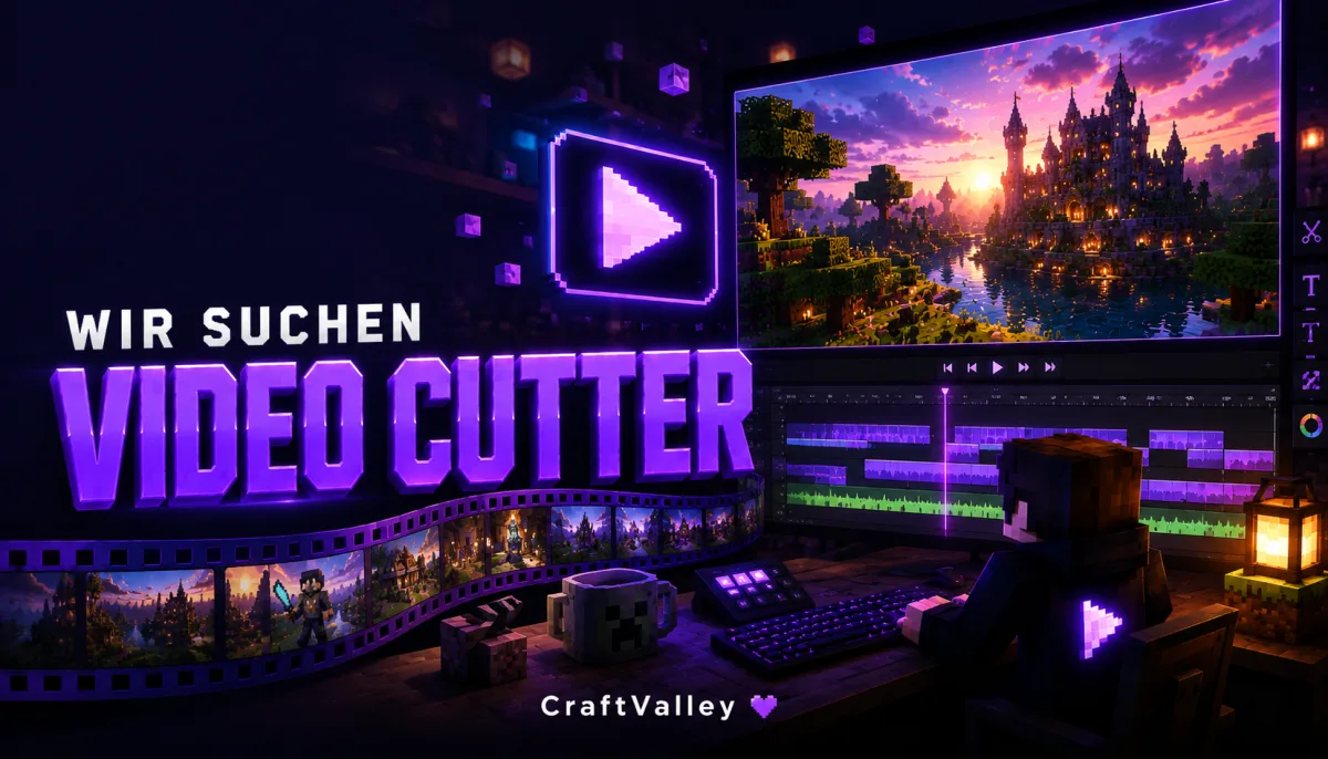 Wir suchen Video Cutter - CraftValley