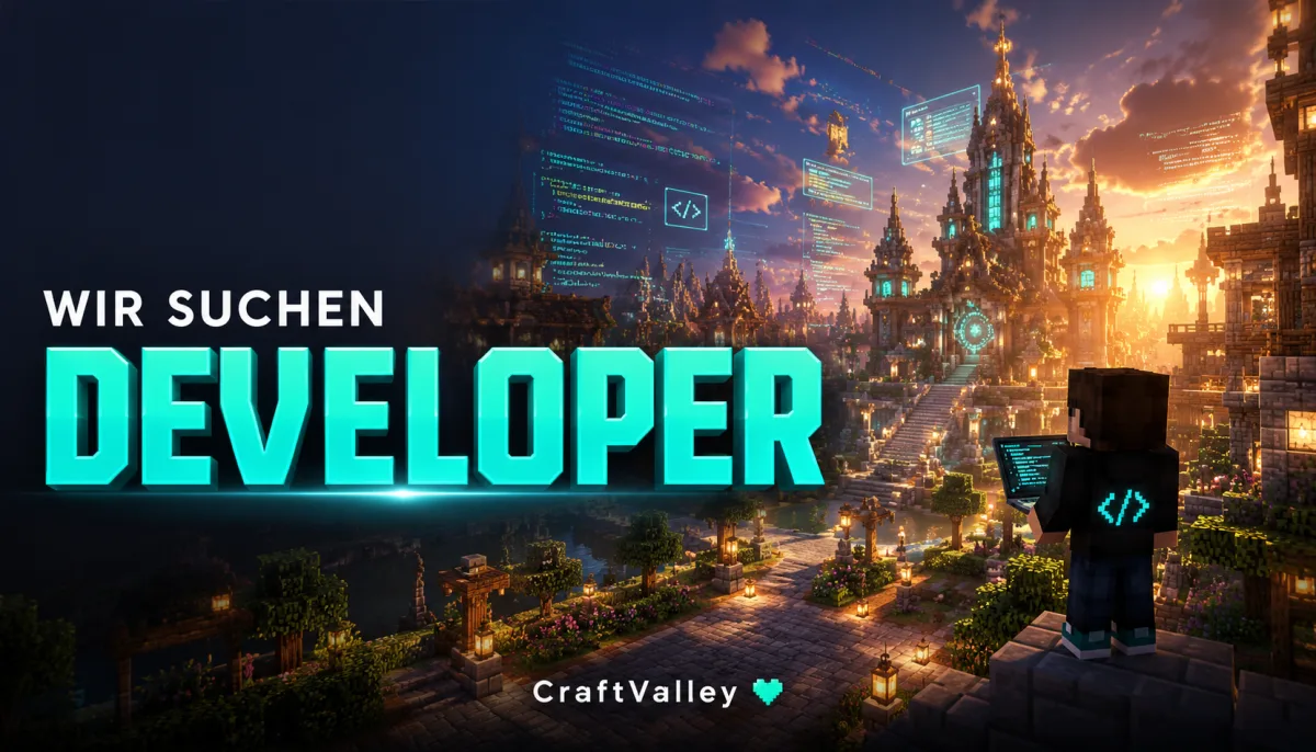 Wir suchen Developer - CraftValley